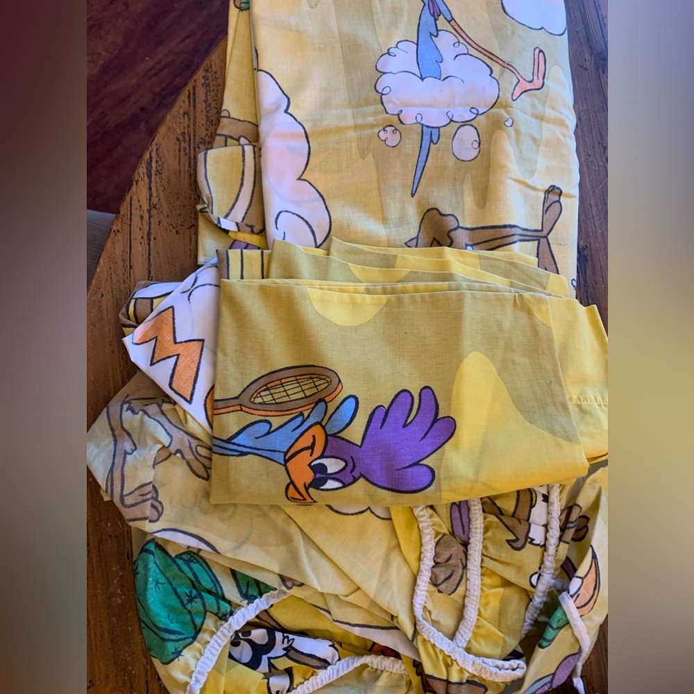 Vtg Warner Bros Sheet Set